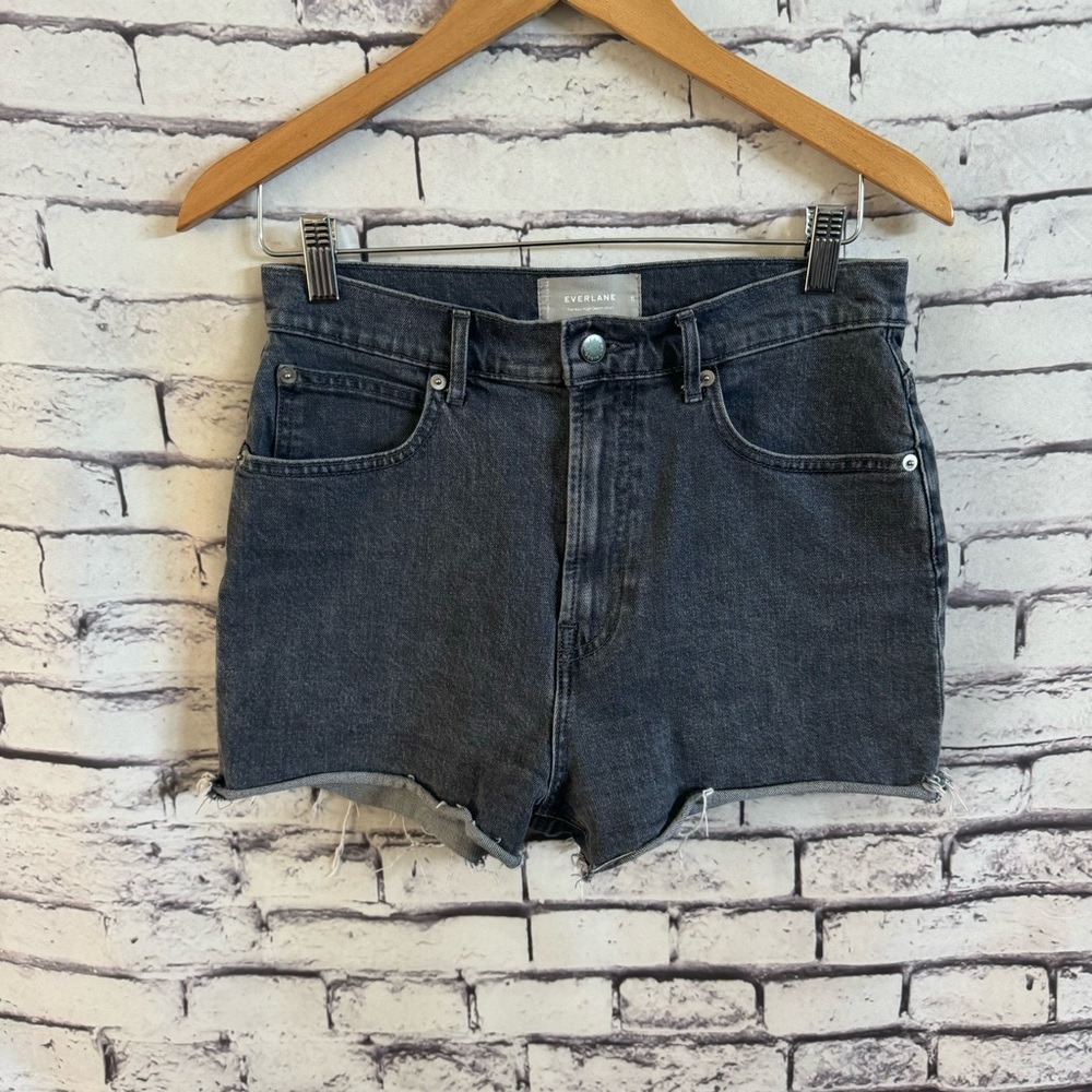 Everlane The Way High Denim Short SZ 28